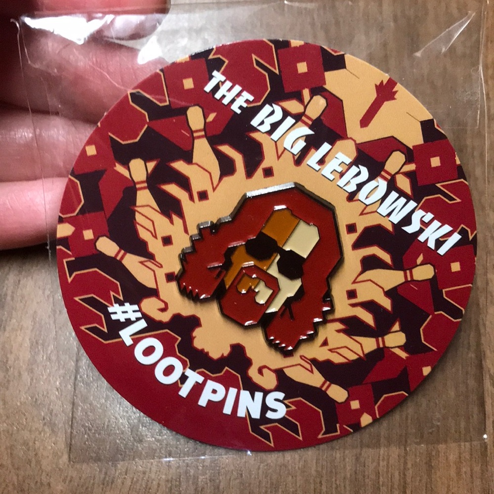 Big Lebowski Enamel Pin